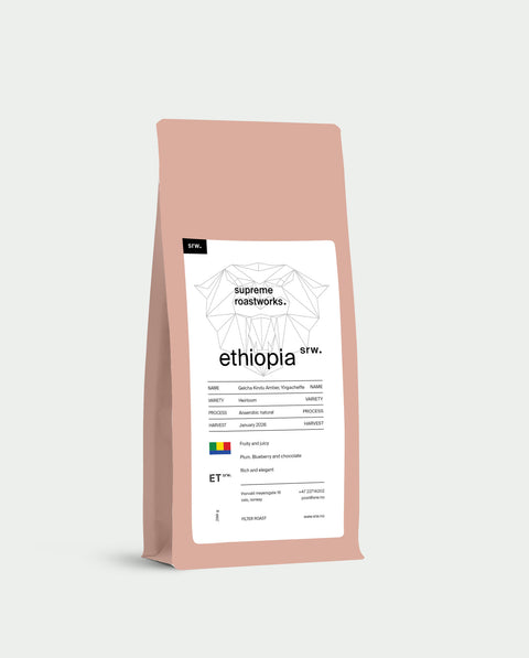 Ethiopia, Gelcha Kindu Amber, Yirhacheffe, 200g