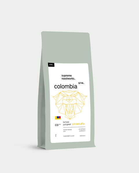 Påskekaffe, Colombia, Brayan Smith, Gesha, washed, 250g